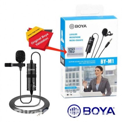 Boya BY-M1 Omnidirectional Lavalier Microphone (Original)